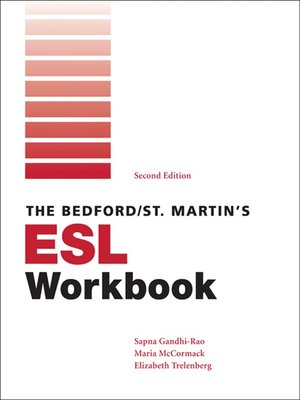 cover image of Bedford/St. Martin's ESL Workbook